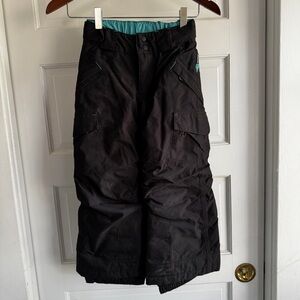 Patagonia XS Girls Go-Snow Pants Black